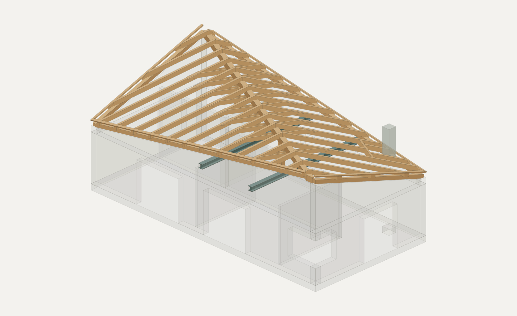 3D model konstrukcije MD0059: Natančnost v vsaki smeri.
