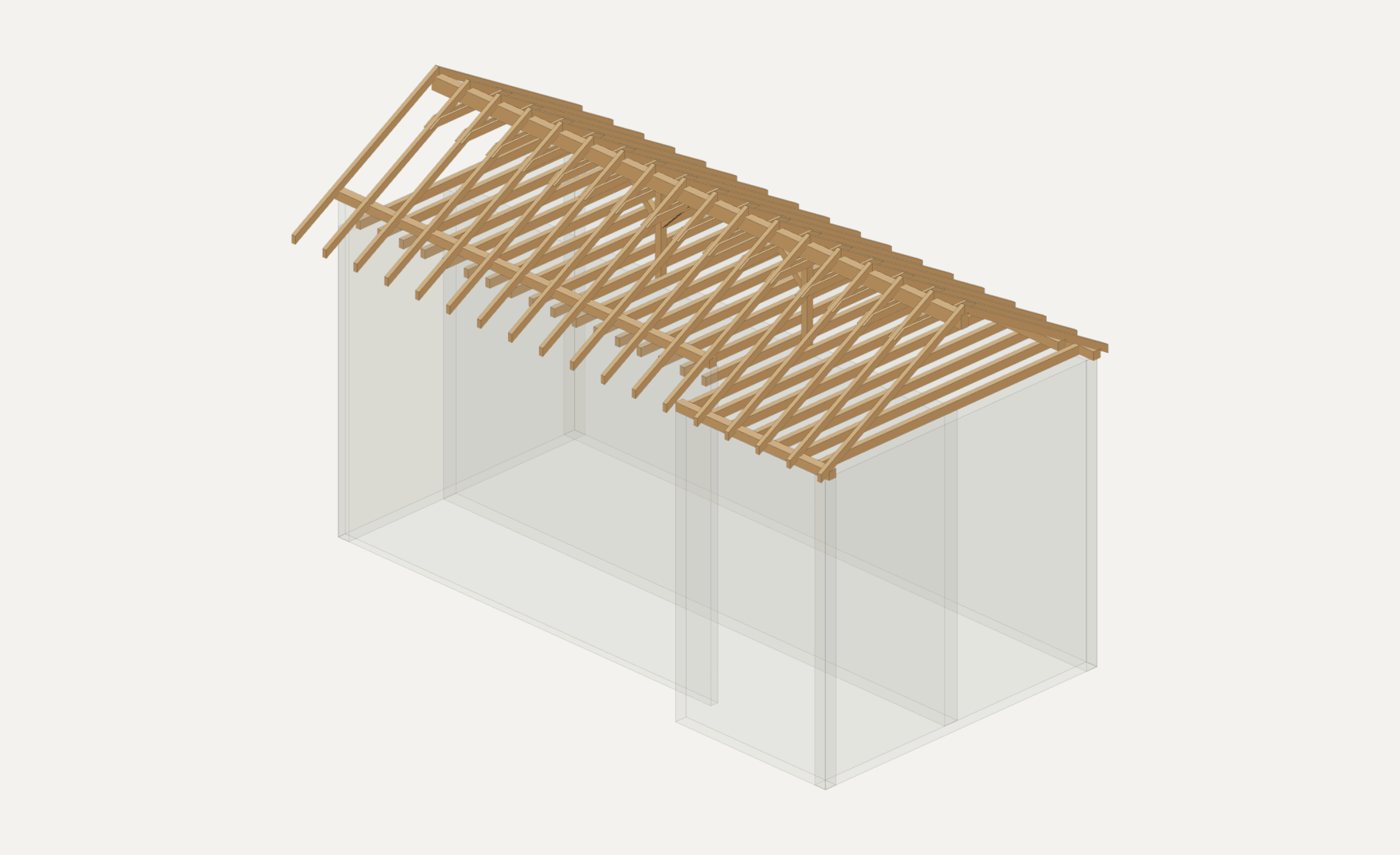 3D model konstrukcije V17: Jasna linija. Premišljen detajl.